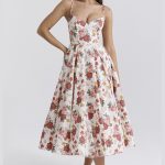 French mesh double-layer suspender dress CA25042264RDF